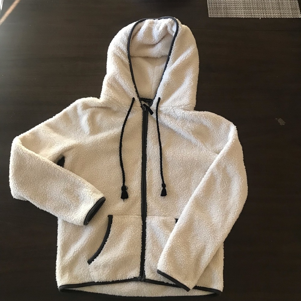 American Eagle Sherpa zip-up